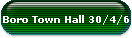 Boro Town Hall 30/4/6