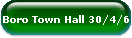 Boro Town Hall 30/4/6